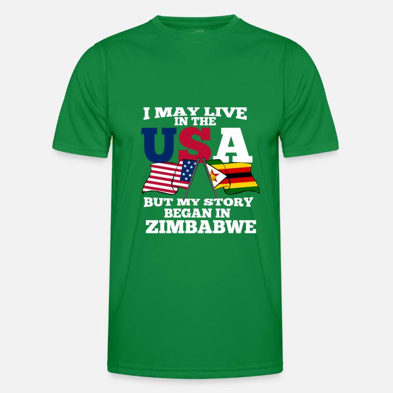 Zimbabwe T-shirt sport Homme
