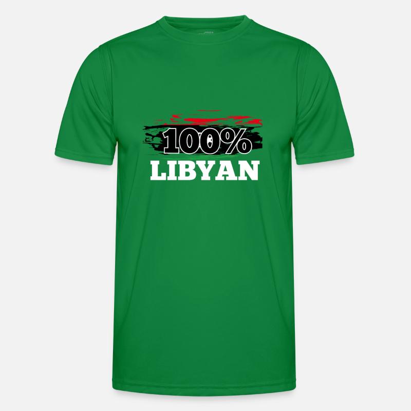 Libya Men's Functional T-Shirt