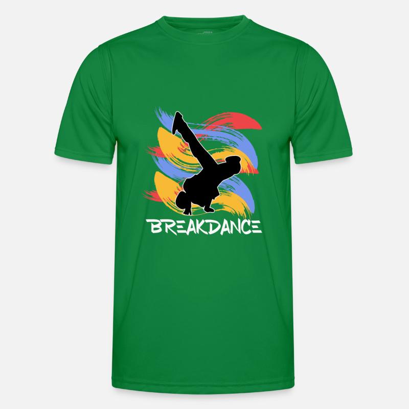 Breakdancing Men's Functional T-Shirt