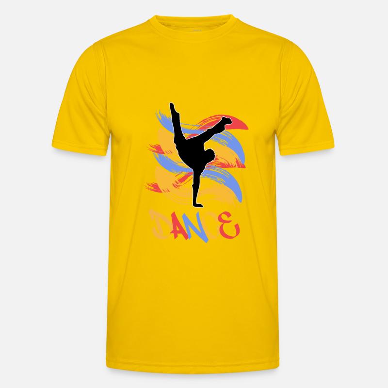 Breakdancing Men's Functional T-Shirt