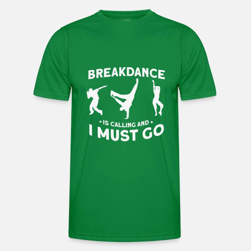 Breakdancing Men's Functional T-Shirt