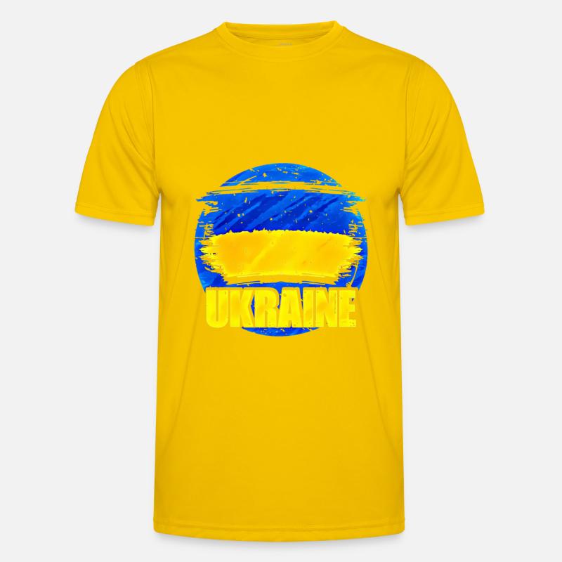 Ucraina Maglietta sportiva per uomo