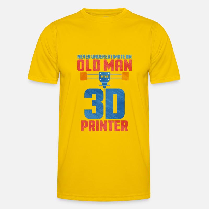 Impression 3D T-shirt sport Homme