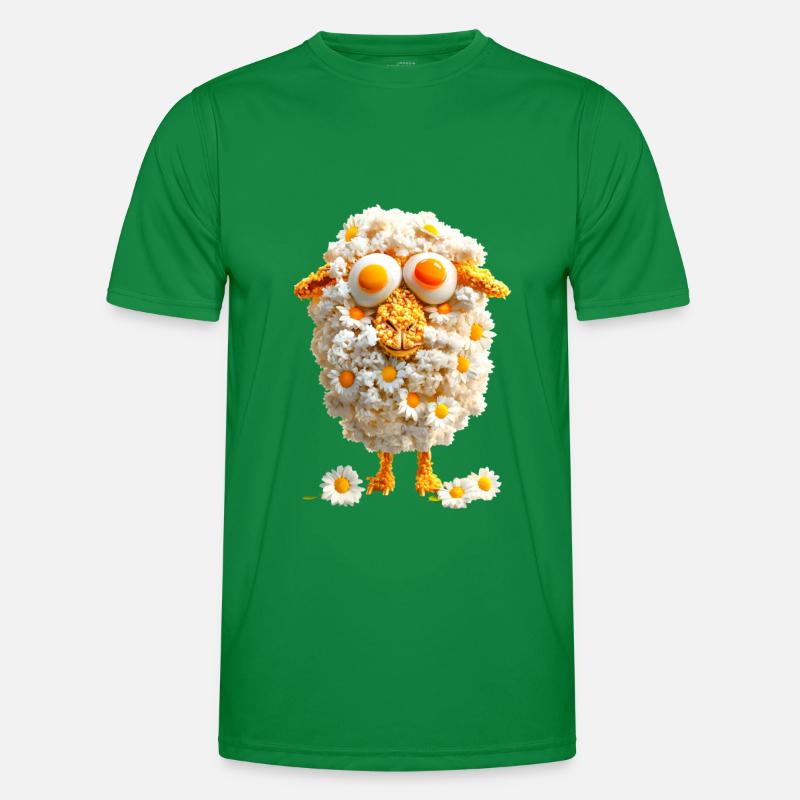 Sheep Fried Rice Men's Functional T-Shirt