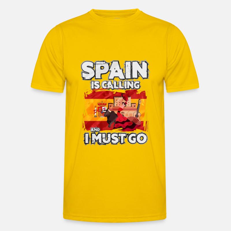 Spain Men's Functional T-Shirt