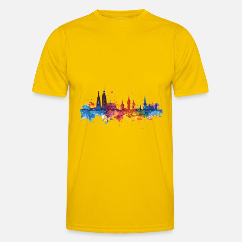 Plettenberg - Men's Functional T-Shirt - egg yellow