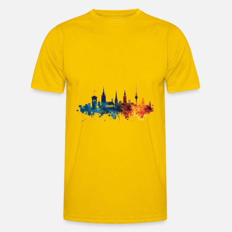 Werl - Men's Functional T-Shirt - egg yellow