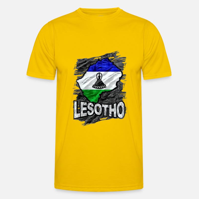 Lesotho Men's Functional T-Shirt