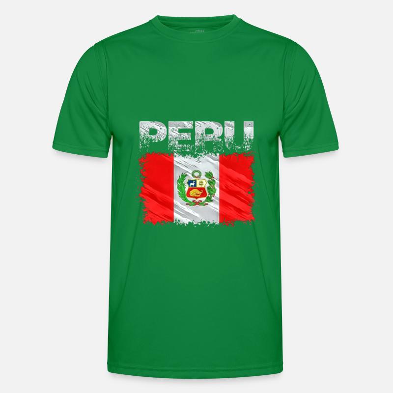 Peru Männer Funktions-T-Shirt