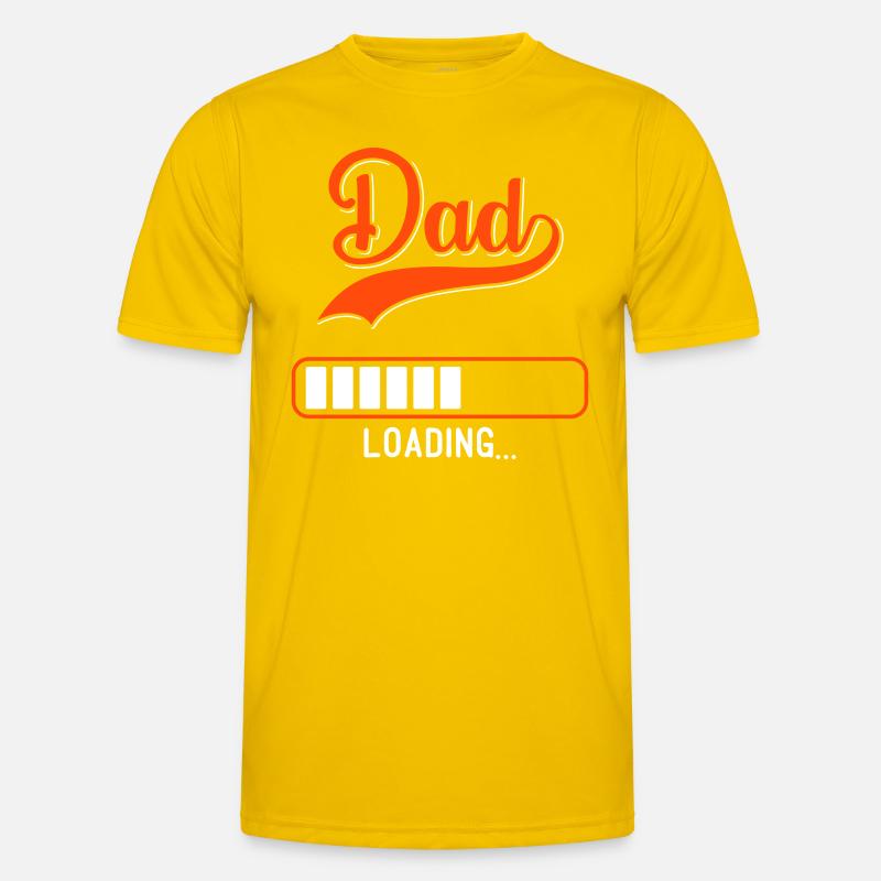 Dad Loading Design Männer Funktions-T-Shirt