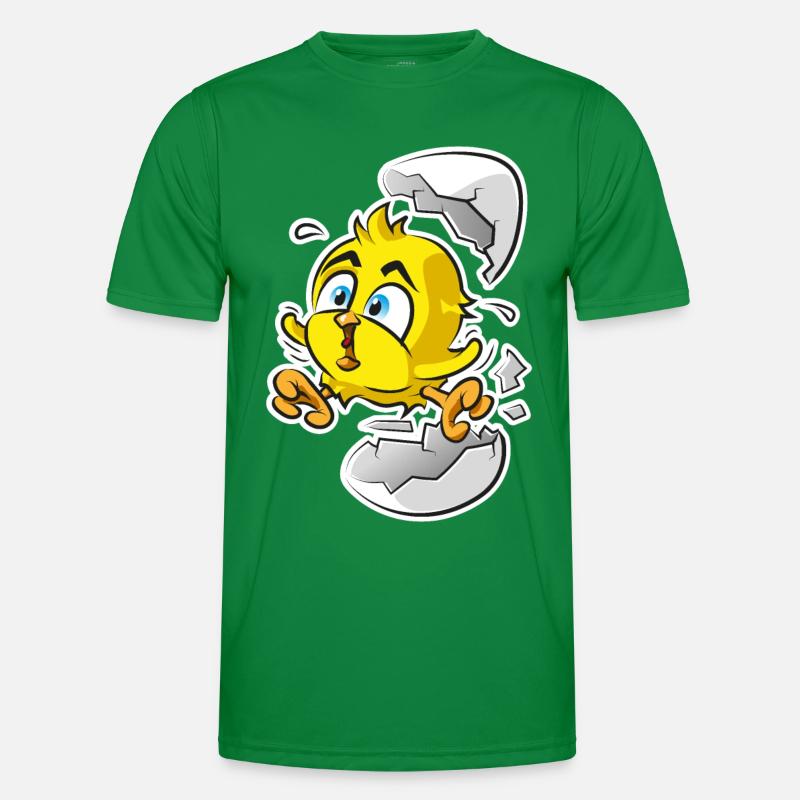 Chicks from the egg Men's Functional T-Shirt
