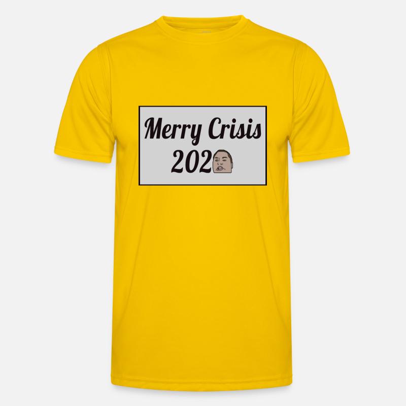 Merry Crisis 2020 Männer Funktions-T-Shirt