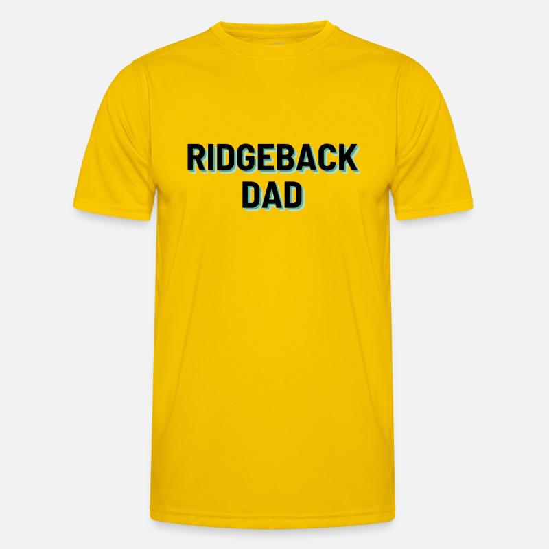 Ridgeback Dad Männer Funktions-T-Shirt