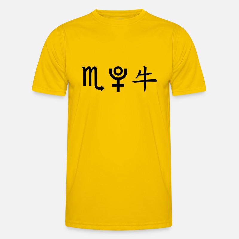 skorpion pluto ochse Männer Funktions-T-Shirt