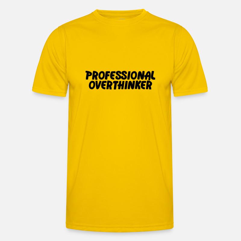 PROFESSIONAL OVERTHINKER Men's Functional T-Shirt