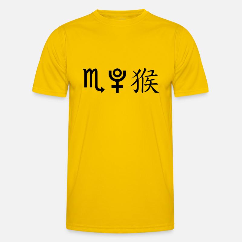 Scorpio Pluto Monkey Men's Functional T-Shirt