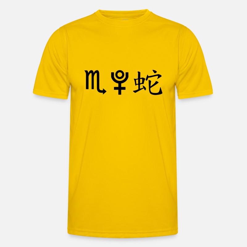 Scorpio Pluto Snake Men's Functional T-Shirt