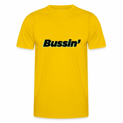 Boussin Trendy Words, Slang, Sayings Typography - Men's Functional T-Shirt