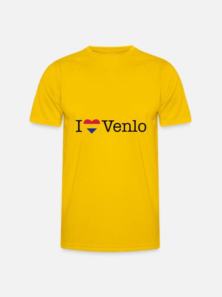 J’adore Venlo - T-shirt sport Homme - jaune d'œuf
