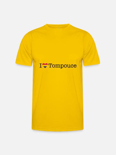 J’adore Tompouce - T-shirt sport Homme - jaune d'œuf