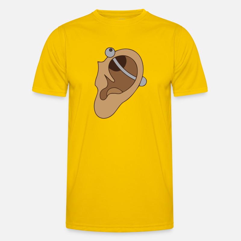 Piercing d'oreille - piercing T-shirt sport Homme