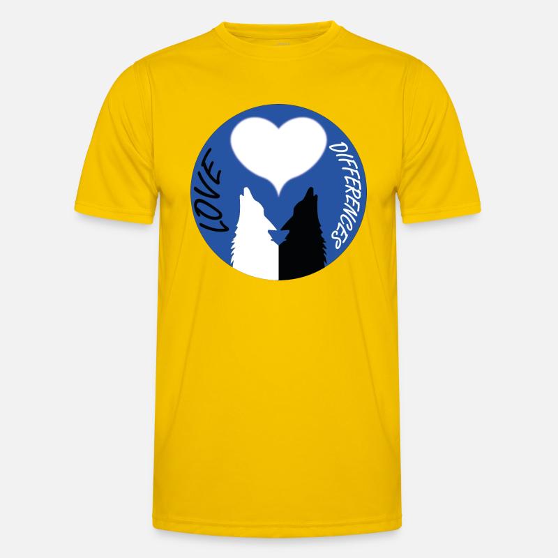 Différences amoureuses T-shirt sport Homme