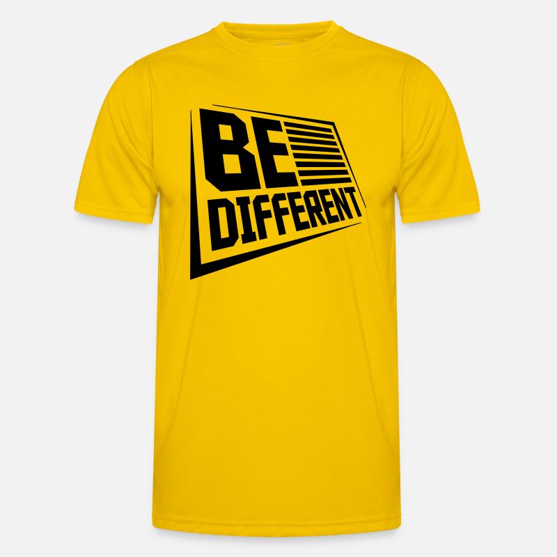 Be different Logo Design Men's Functional T-Shirt