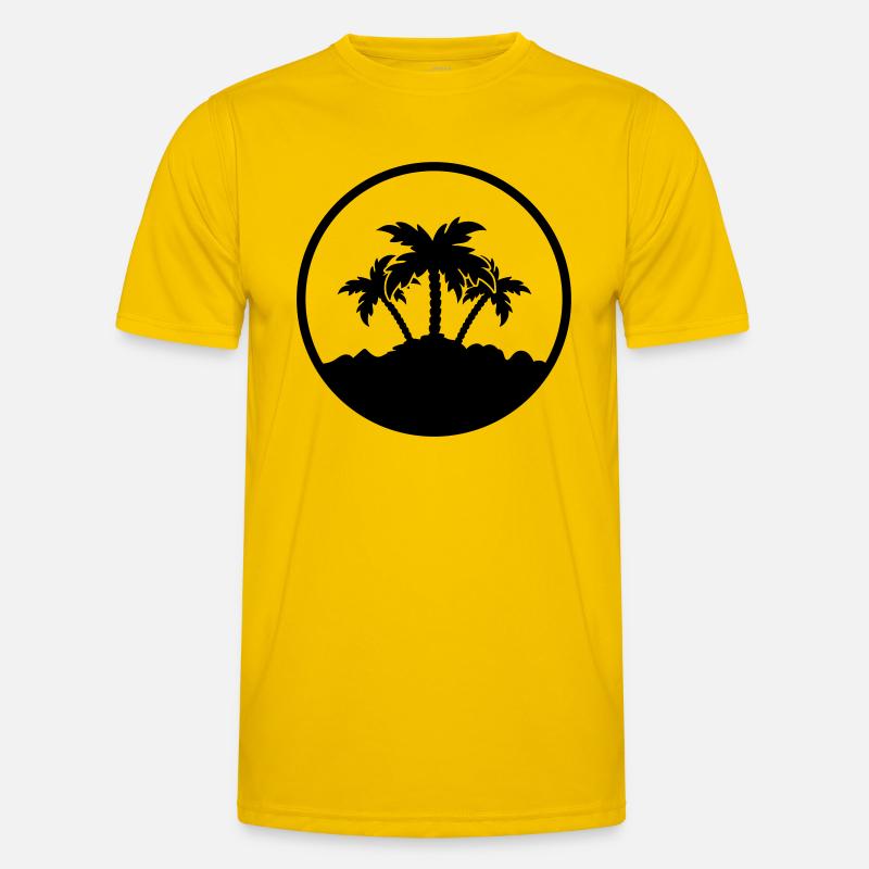 Conception de paume T-shirt sport Homme