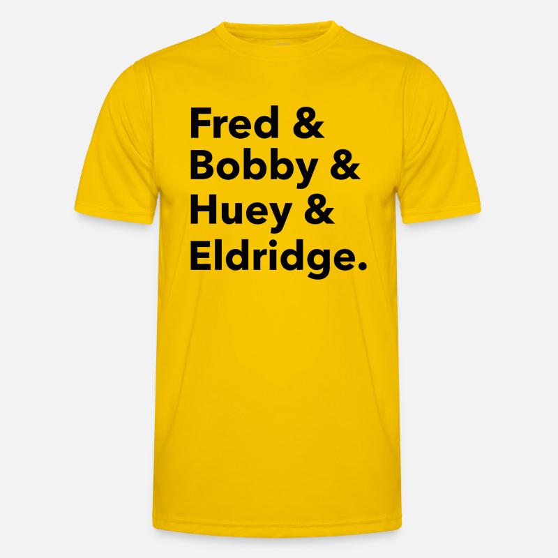 Fred & Bobby & Huey & Eldridge Men's Functional T-Shirt