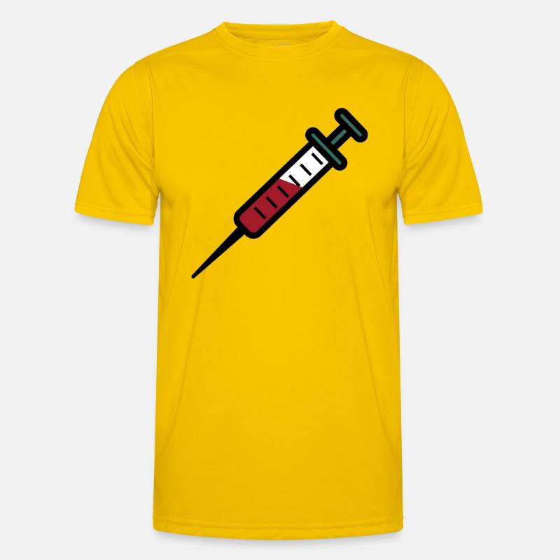 Spritze Männer Funktions-T-Shirt