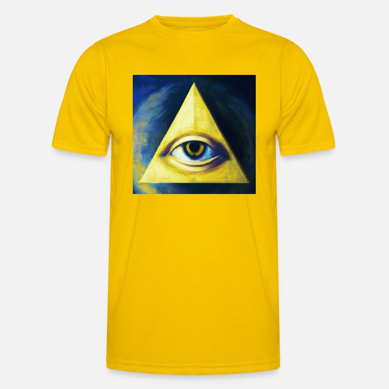 All Seeing Eye Men's Functional T-Shirt
