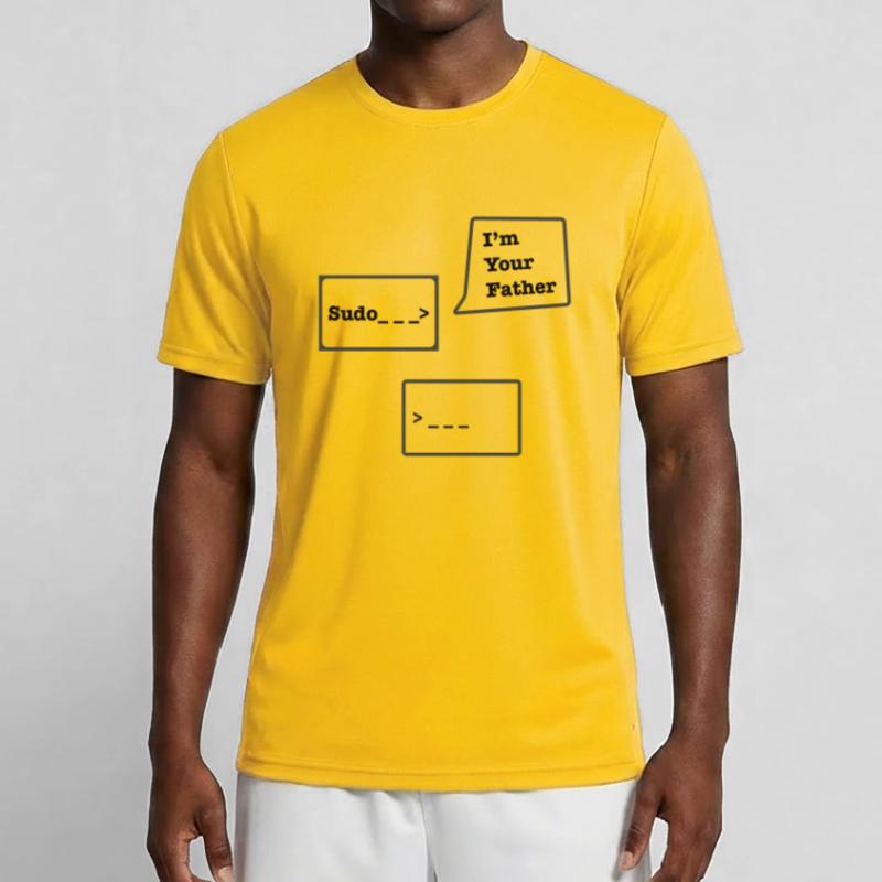 Linux Sudo Men's Functional T-Shirt