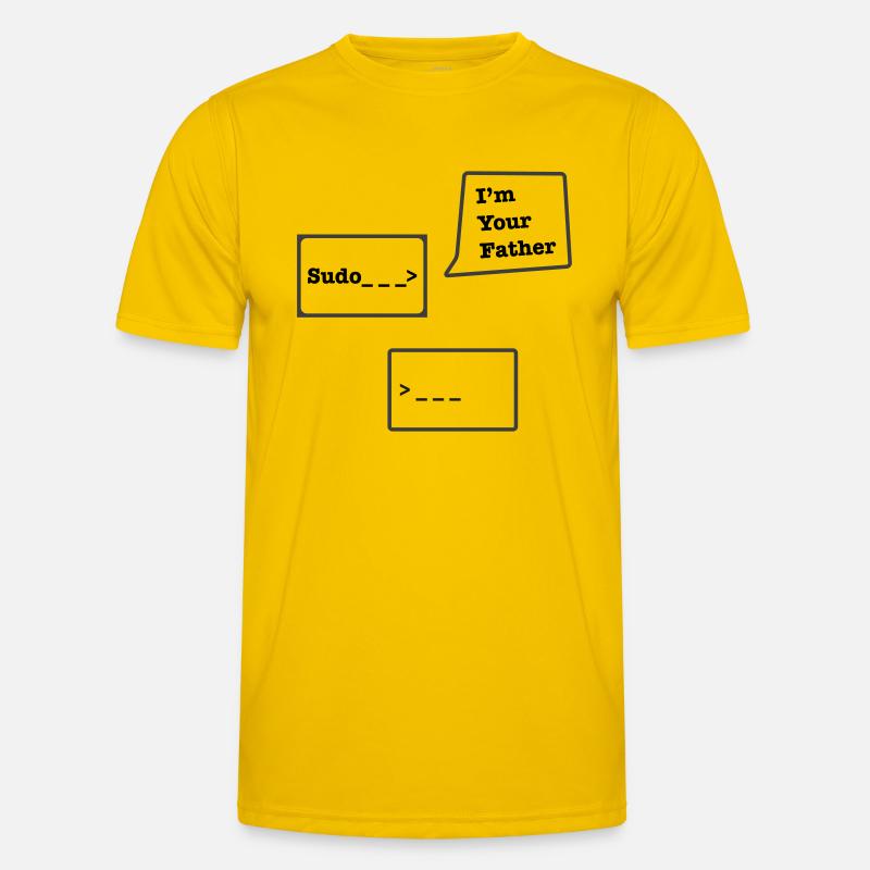 Linux Sudo Men's Functional T-Shirt