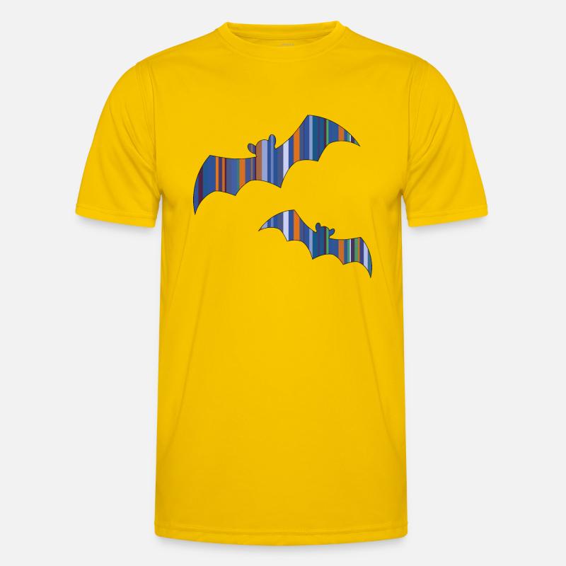 Fledermäuse Männer Funktions-T-Shirt