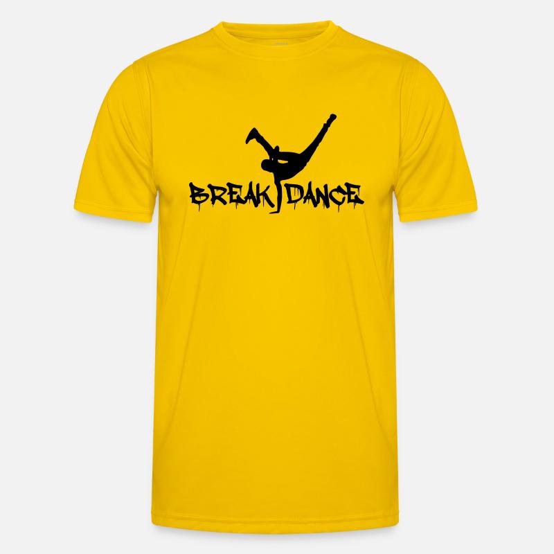 breakdance Männer Funktions-T-Shirt