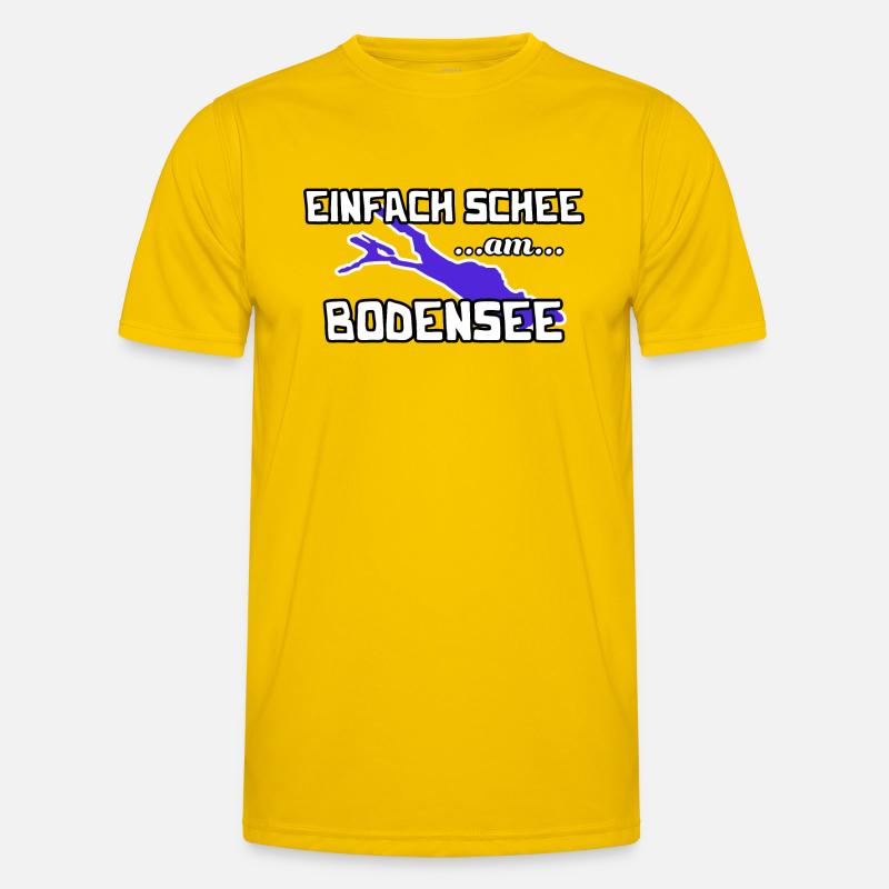 Bodensee Männer Funktions-T-Shirt
