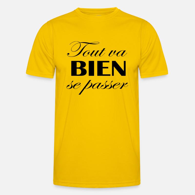 Everything will be fine Men's Functional T-Shirt