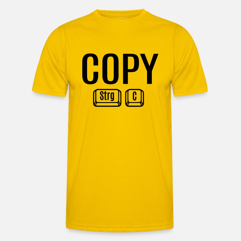 Strg + C + V Copy Paste Eltern Kind Baby Zwillinge Männer Funktions-T-Shirt