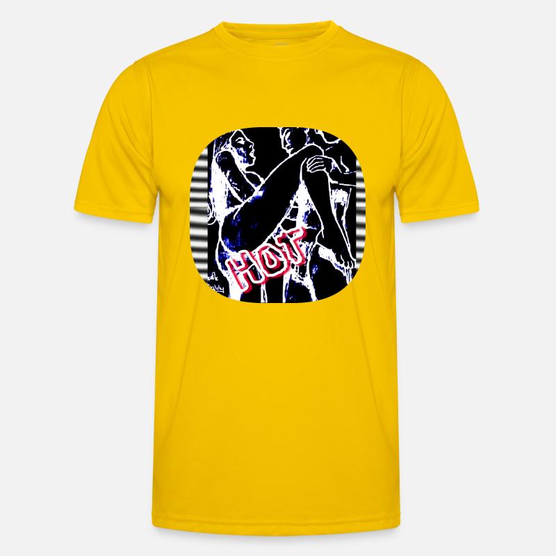 CHAUD (COUVERTURE/IMAGE) !! T-shirt sport Homme