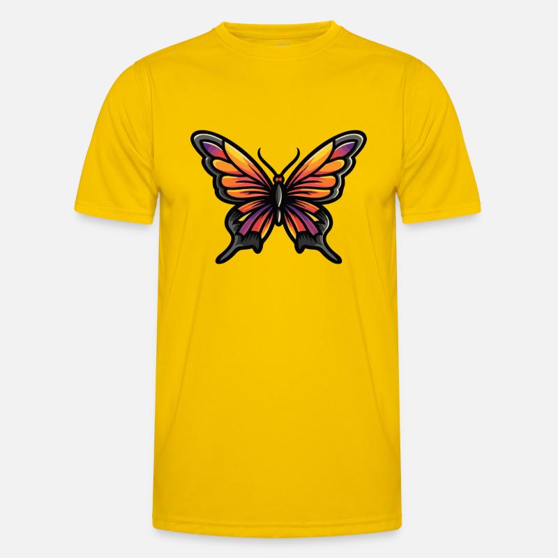 Butterfly Comic Men's Functional T-Shirt