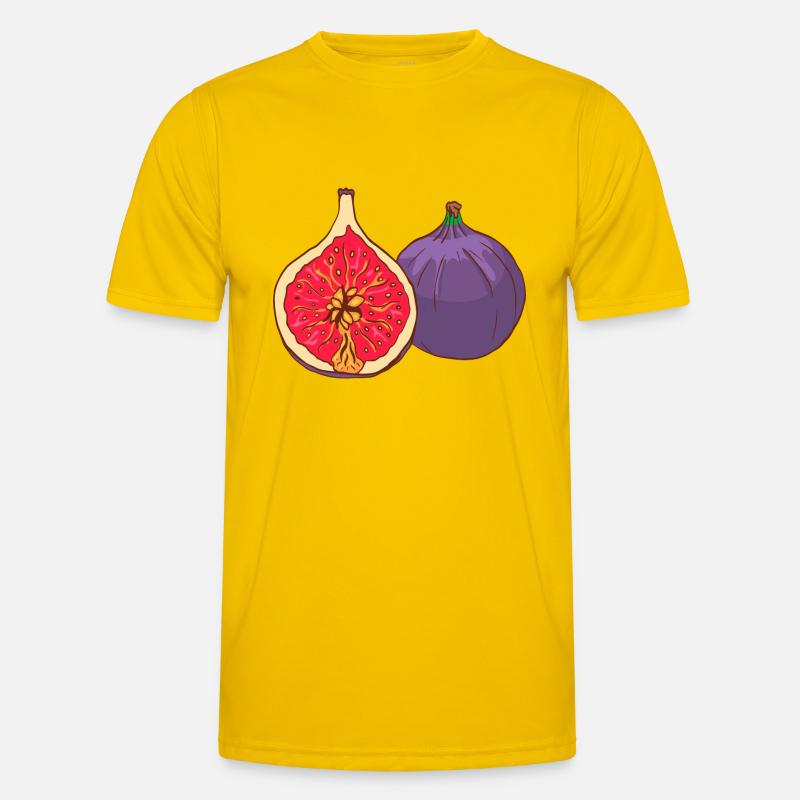 Echte Feigen Männer Funktions-T-Shirt