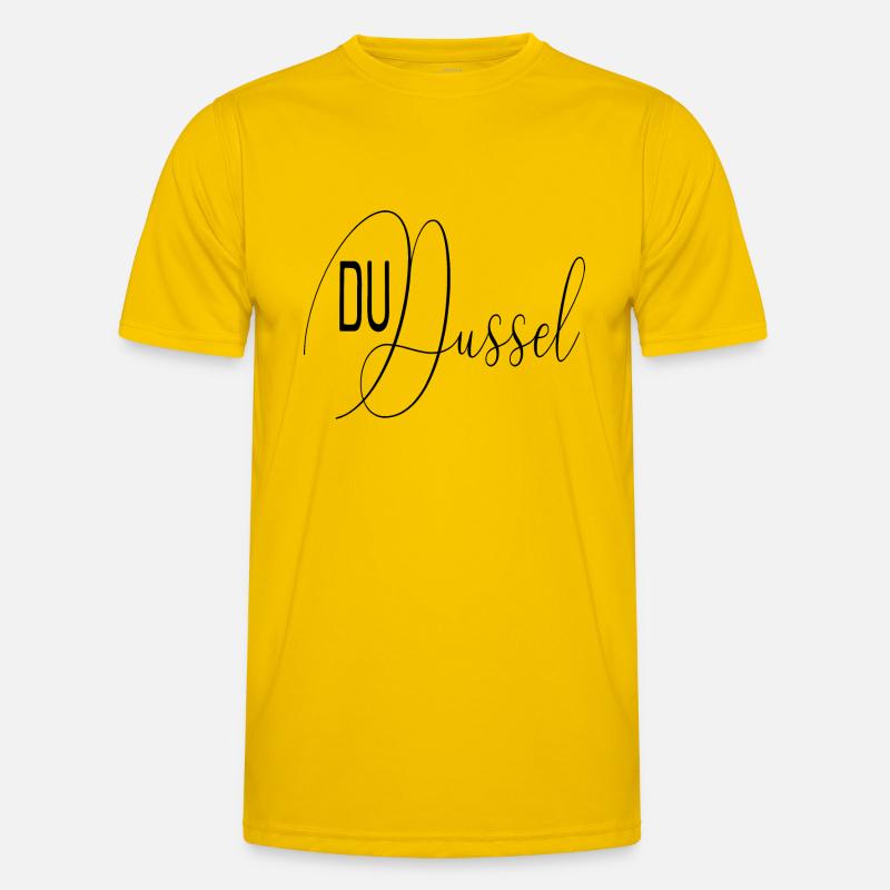 Du Dussel - Geschenkidee Männer Funktions-T-Shirt