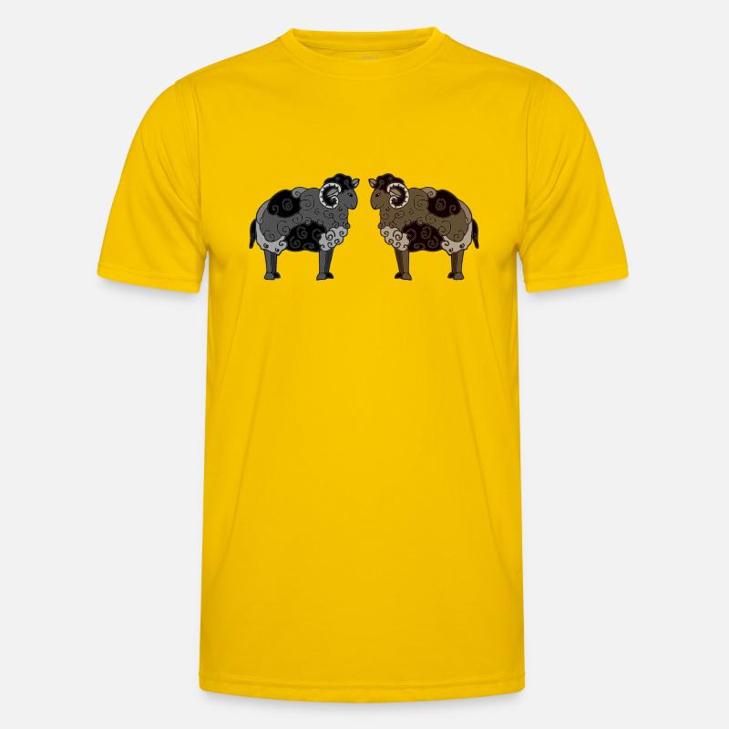 Widder Männer Funktions-T-Shirt