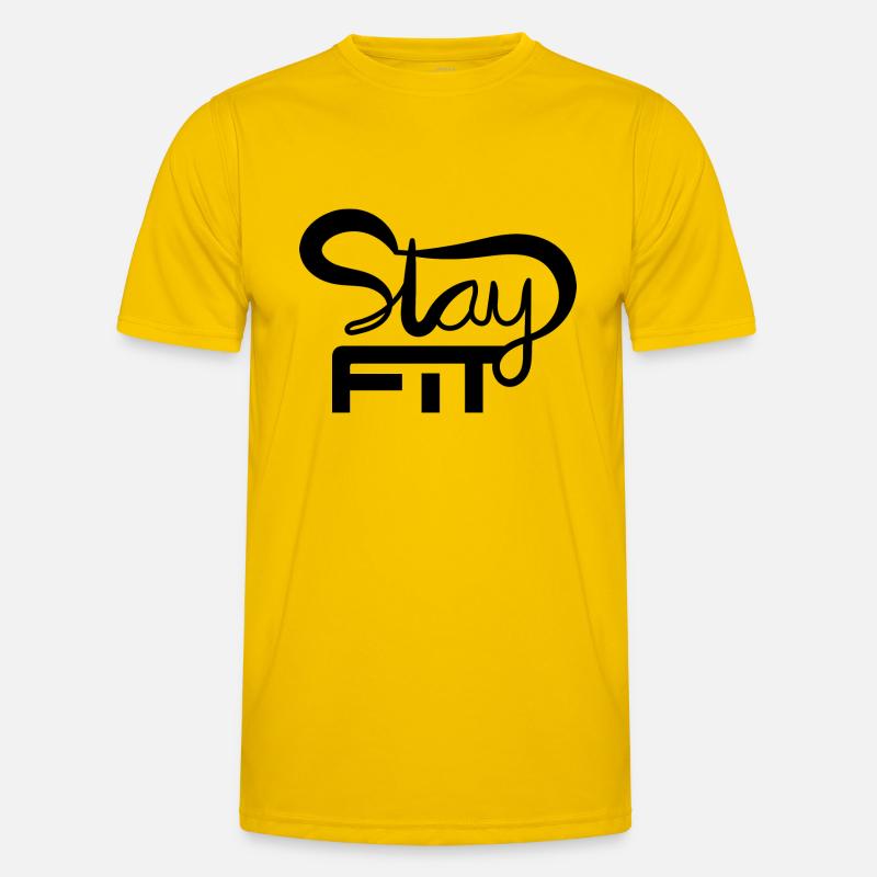 RESTEZ EN FORME ÉCRIT À LA MAIN T-shirt sport Homme
