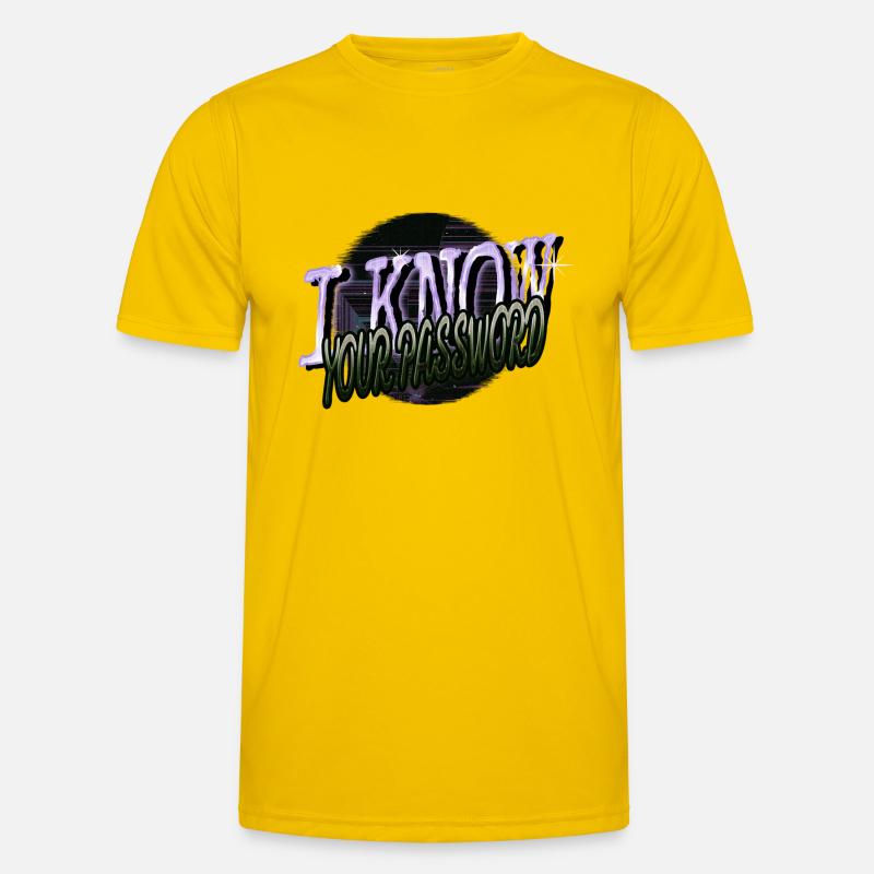 birthday hacker anonymous hacker hacking - Men's Functional T-Shirt - egg yellow