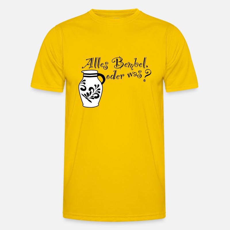 Alles Bembel oder was? Männer Funktions-T-Shirt