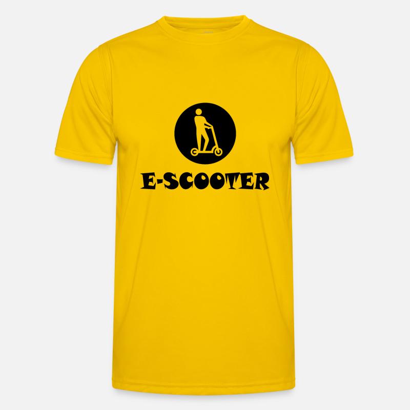 E-Scooter E-Roller Scooter T-shirt sport Homme