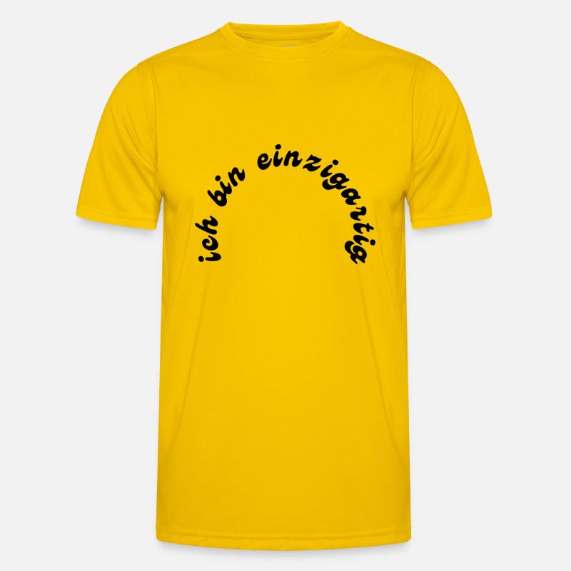 einzigartig Männer Funktions-T-Shirt