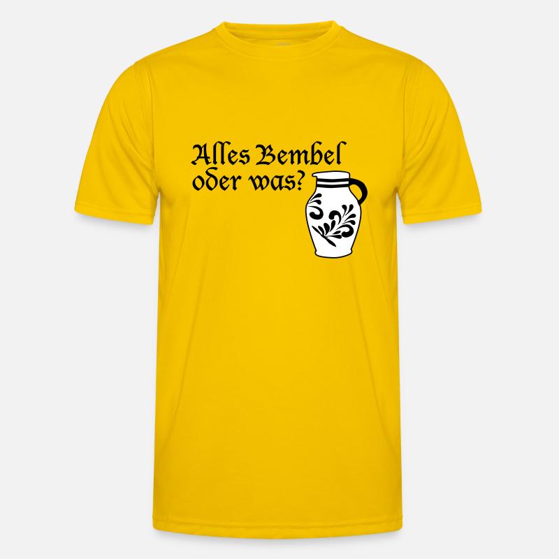 Alles Bembel oder was? #FrankfurtLiebe #FFM #069 Männer Funktions-T-Shirt