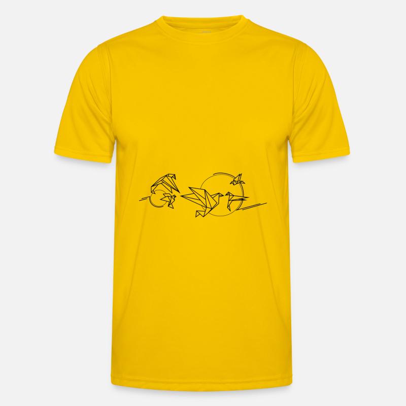 Vogel Möwe Schwalbe Männer Funktions-T-Shirt